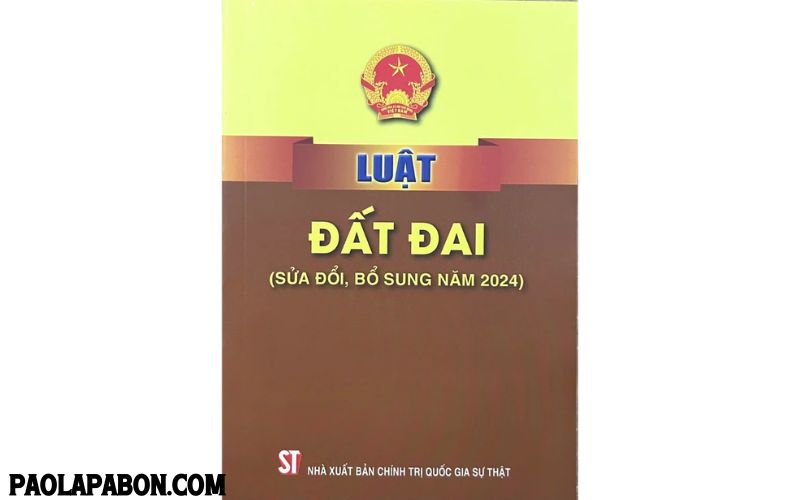 Sách Luật Đất Đai 2024