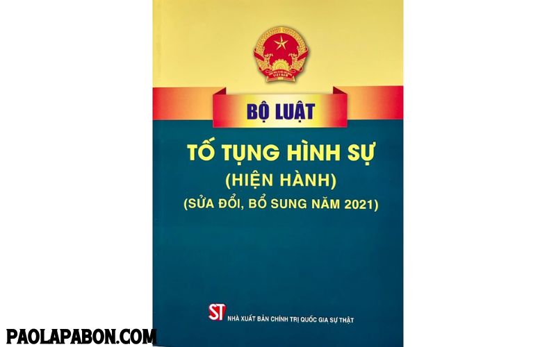 Sách Bộ Luật Tố Tụng Hình Sự (Hiện Hành)